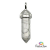 Howlite Double Terminated Pendant