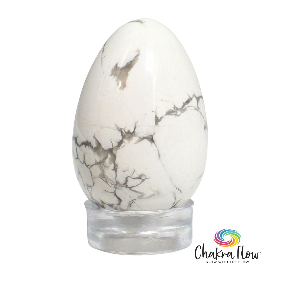 Howlite Egg