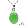 Jade Sterling Silver Pendant