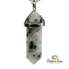 Kiwi Jasper Double Terminated Pendant