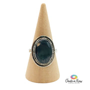 Labradorite Sterling Silver Ring Size 7