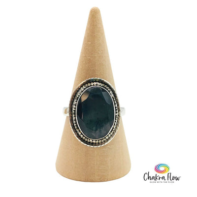 Labradorite Sterling Silver Ring Size 7