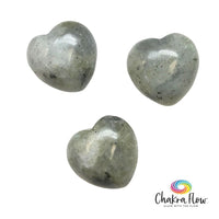 Labradorite Heart