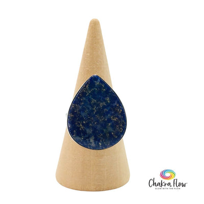Lapis Lazuli Sterling Silver Ring Size 7