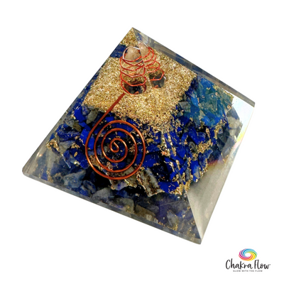 Lapis Lazuli Orgone Pyramid