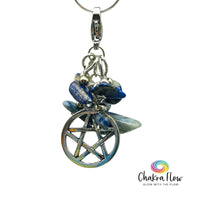 Lapis Lazuli Pentacle Charm