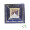 Lapis Lazuli Pyramid Top View