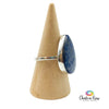 Lapis Lazuli Sterling Silver Ring Size 7