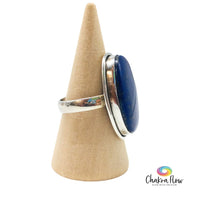 Lapis Lazuli Sterling Silver Ring Size 7
