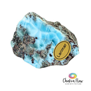 Larimar Specimen Polished & Raw