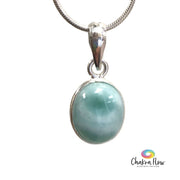 Larimar Sterling Silver Pendant