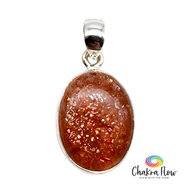 Lattice Sunstone Pendant