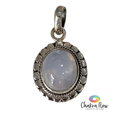 Lavender Quartz Sterling Silver Pendant