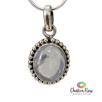 Lavender Quartz Sterling Silver Pendant