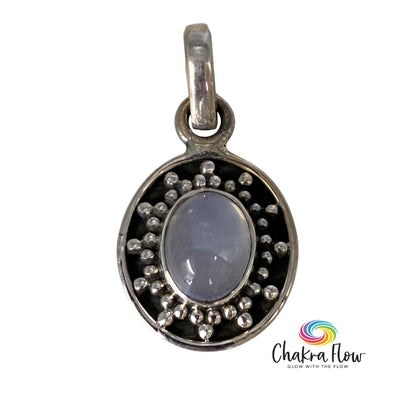 Lavender Quartz Sterling Silver Pendant