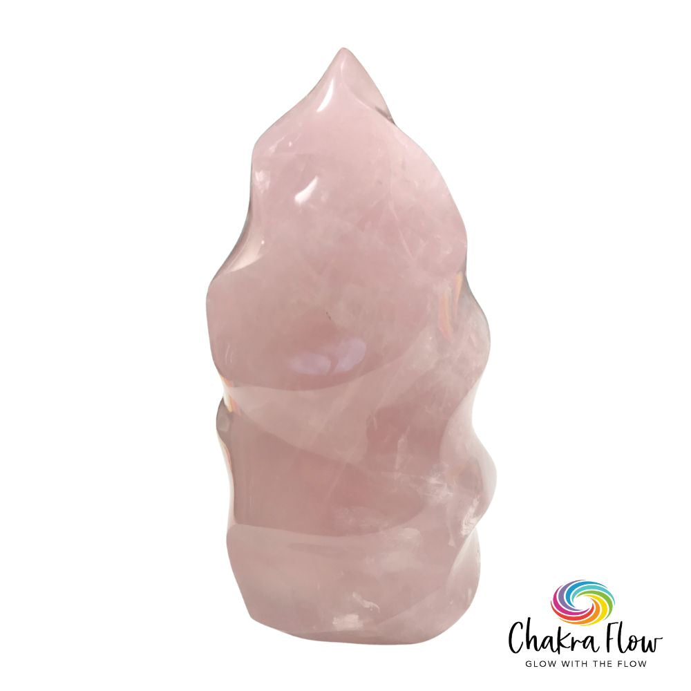 Lavender Rose Quartz Flame