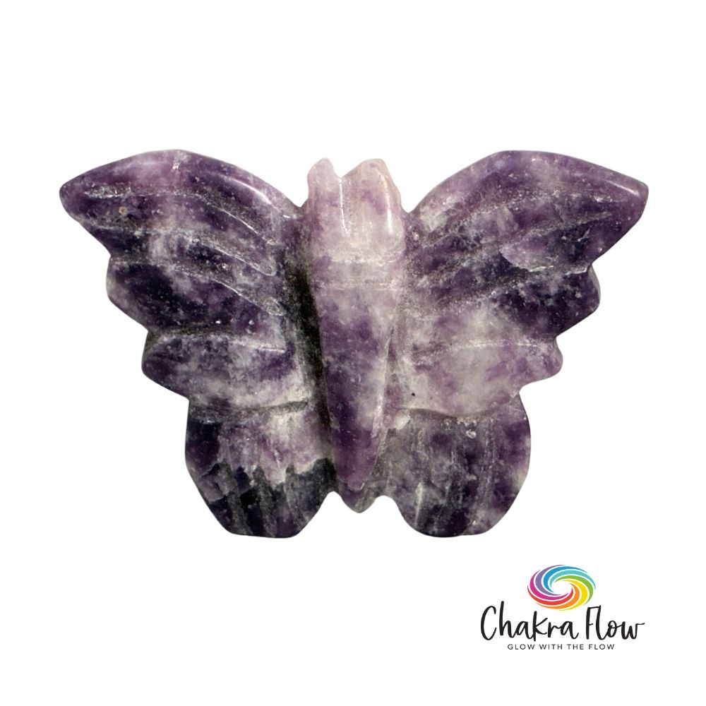 Lepidolite Butterfly