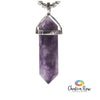 Lepidolite Double Terminated Pendant