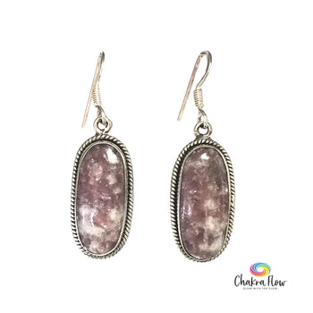 Lepidolite Earrings