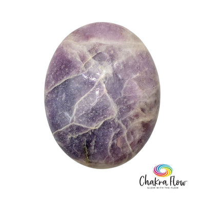 Lepidolite Palm Stone