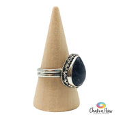 Lepidolite Sterling Silver Ring Size 8