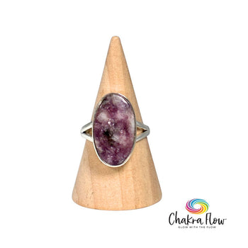 Lepidolite Ring
