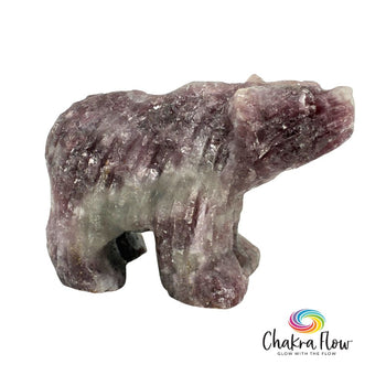 Lepidolite Bear