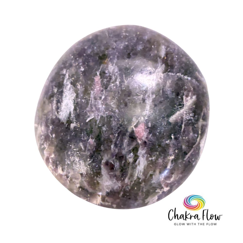 Lepidolite Palm Stone