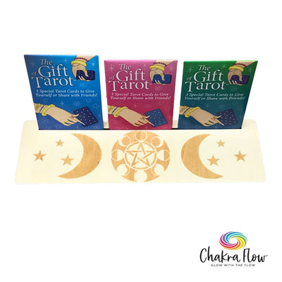 Light Wood Tarot Cards Display & Holder