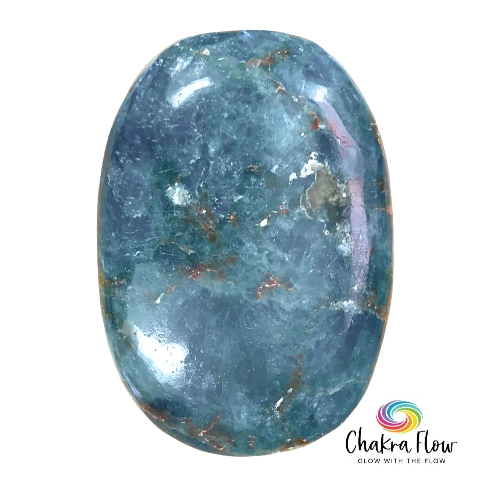 Light Apatite Palm Stone