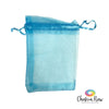 Light Blue Organza Bag