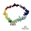 Lotus Chakra Chips Bracelet