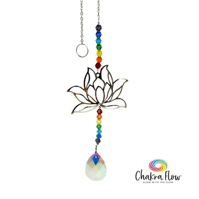 Lotus Chakra Suncatcher