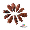 Mahogany Obsidian Arrowheads