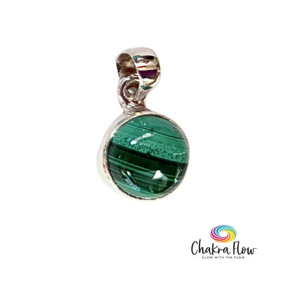 Malachite Sterling Silver Pendant