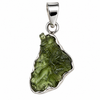 Moldavite Sterling Silver Pendant