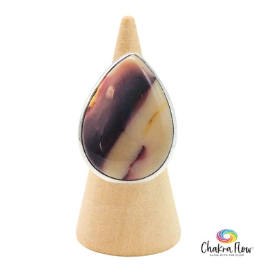 Mookaite Sterling Silver Ring Size 6