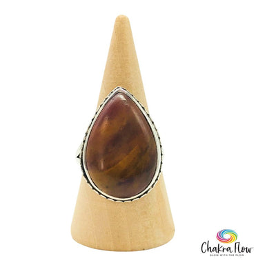 Mookaite Sterling Silver Ring Size 7
