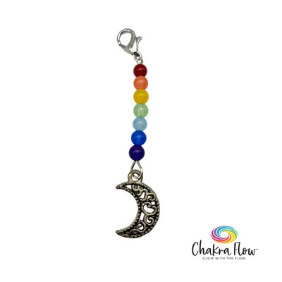 Chakra Moon Charm