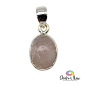 Morganite Sterling Silver Pendant