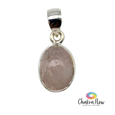 Morganite Sterling Silver Pendant