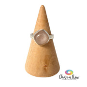 Morganite Sterling Silver Ring