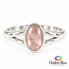 Morganite Sterling Silver Ring