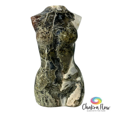 Moss Agate Goddess