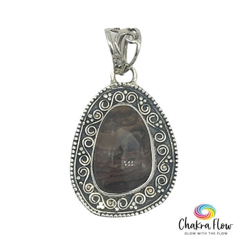Mushroom Rhyolite Pendant