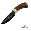 Black Obsidian Athame with Wood Handle