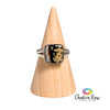 Ocean Jasper Sterling Silver Ring