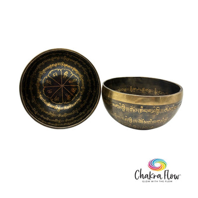 Om Mani Padmi Hum Signing Bowl 5