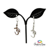 OM Sterling Silver Earrings