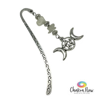 Opalite & Triple Moon Bookmark